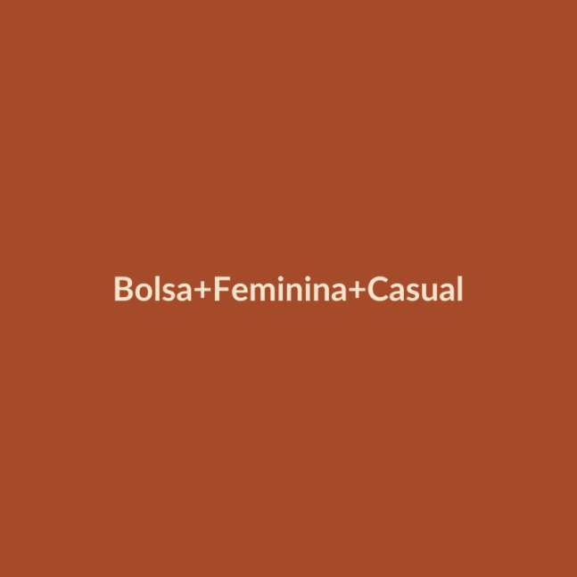 Bolsa Feminina Casual