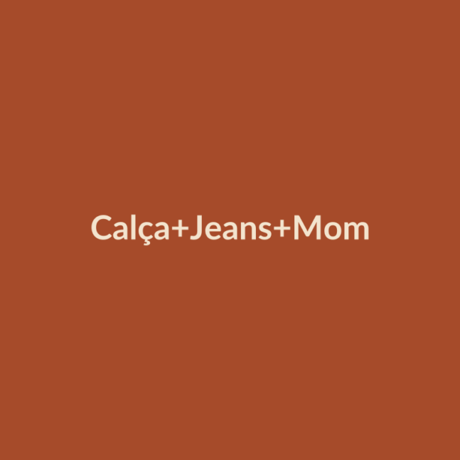 Calça Jeans Mom