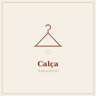 Calça Alfaiataria Social
