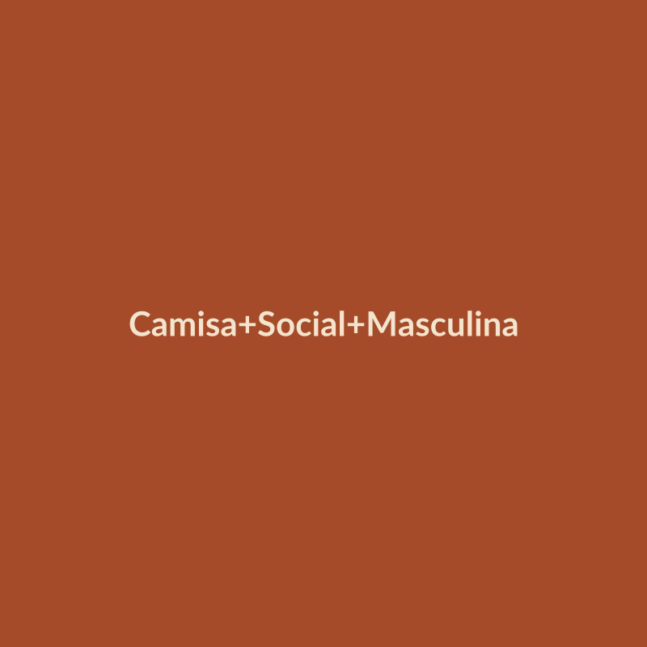Camisa Social Masculina